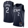 Maillot Homme Los Angeles Clippers Kawhi Leonard 2023-24 Nike City Edition Navy Swingman Maillot Homme Los Angeles Clippers Kawhi Leonard 2023-24 Nike City Edition Navy Swingman
